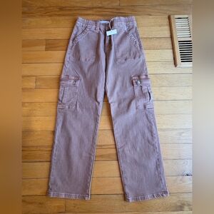 New With Tags Flying Monkey Cork Cargo Pants Size 27
